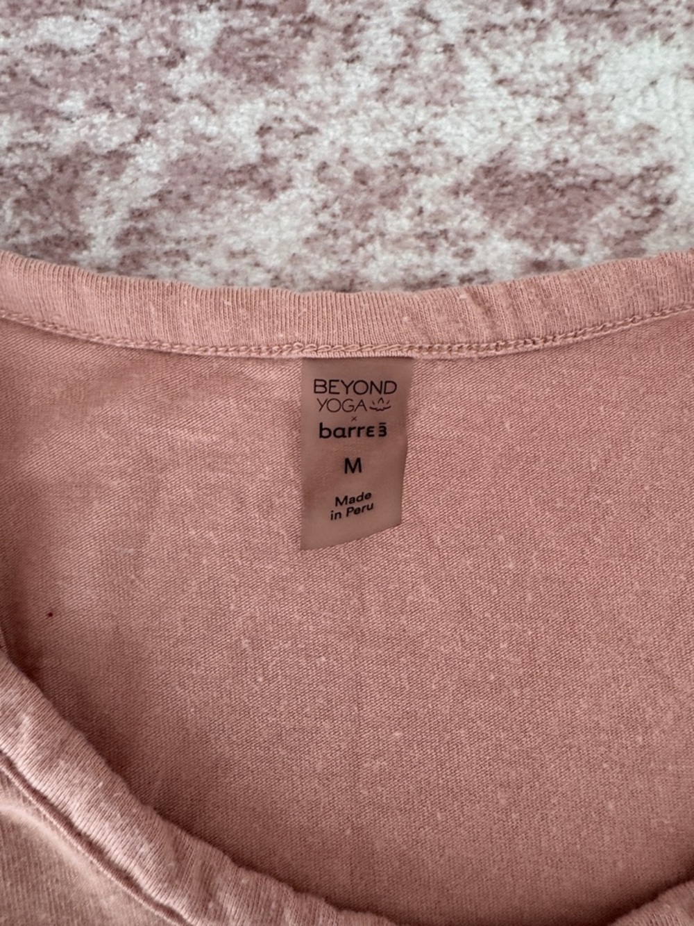 Beyond Yoga Soft Mauve Racerback Tank - Picture 2 of 4